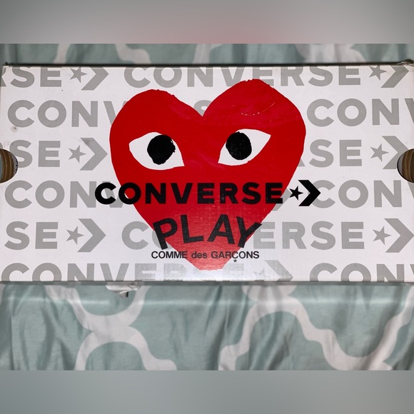 Comme des Garçons PLAY Converse Sneakers - Picture 2 of 10
